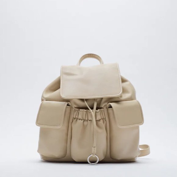 Zara Soft backpack with pockets - Picture 3 of 11